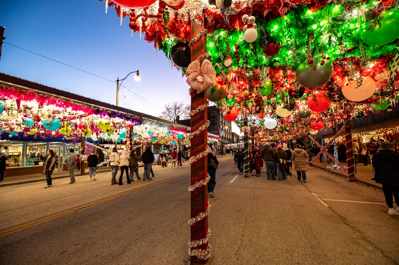 Route 66 Christmas Chute in Sapulpa, Oklahoma