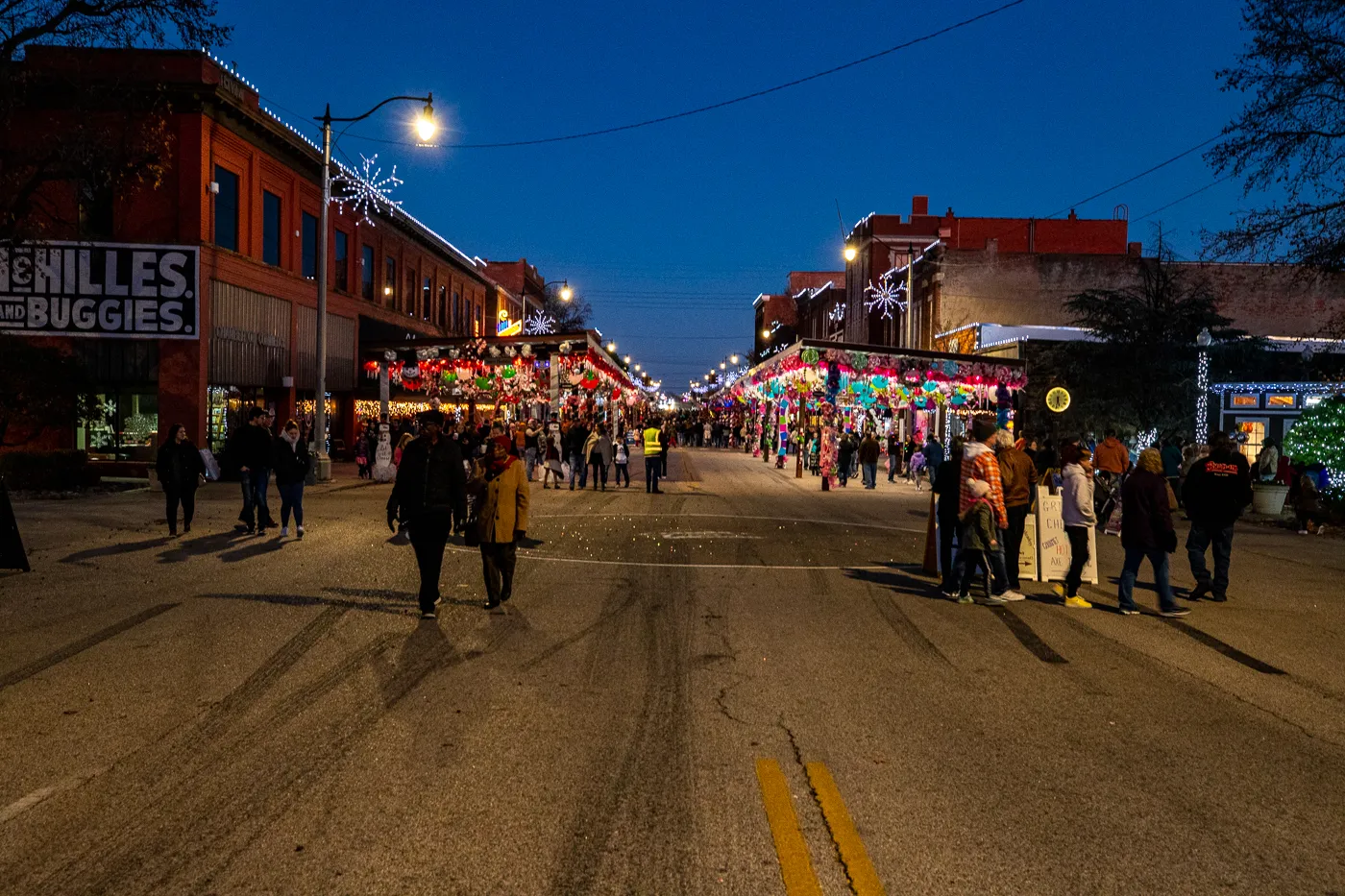 Route 66 Christmas Chute in Sapulpa, Oklahoma