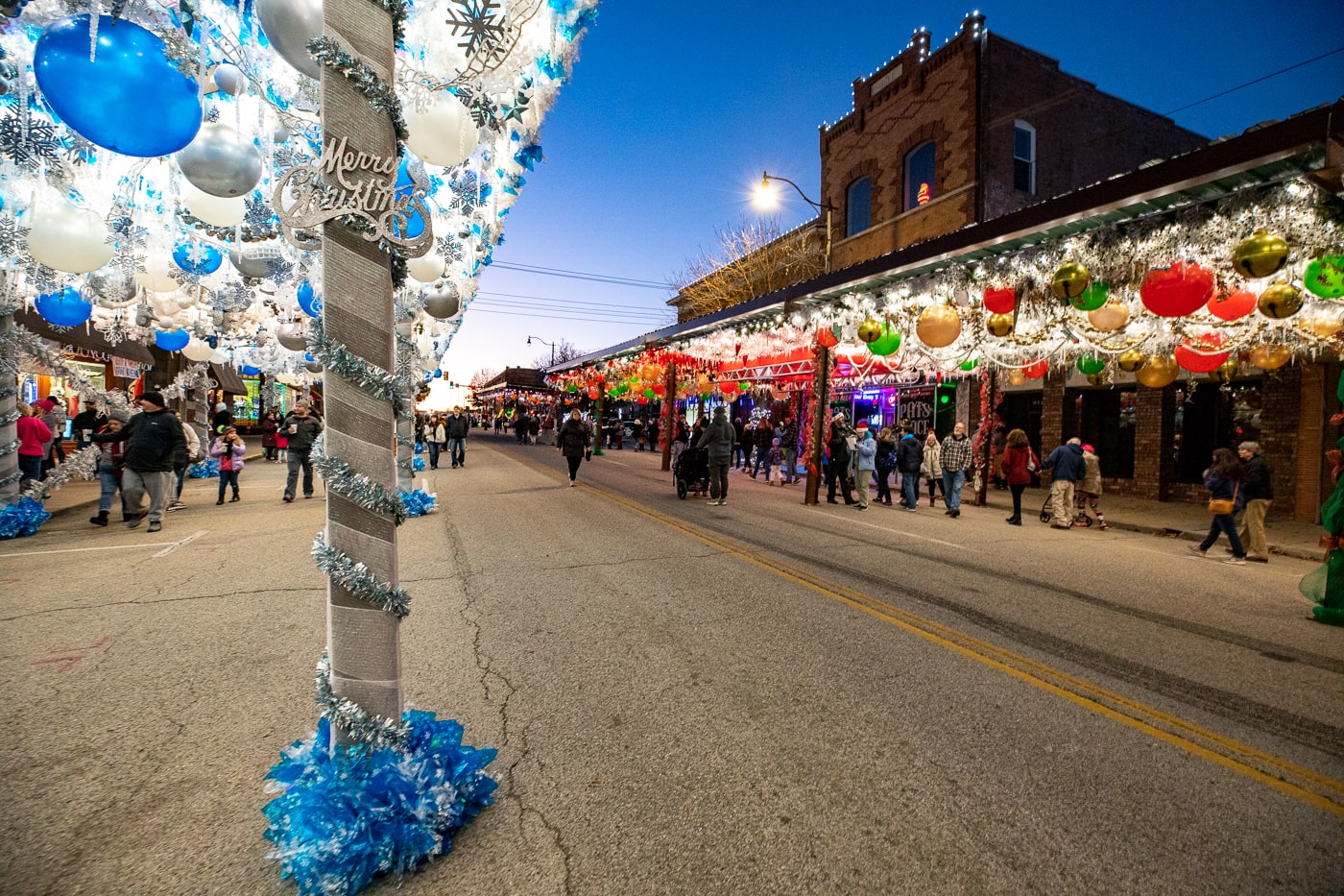 Route 66 Christmas Chute in Sapulpa, Oklahoma