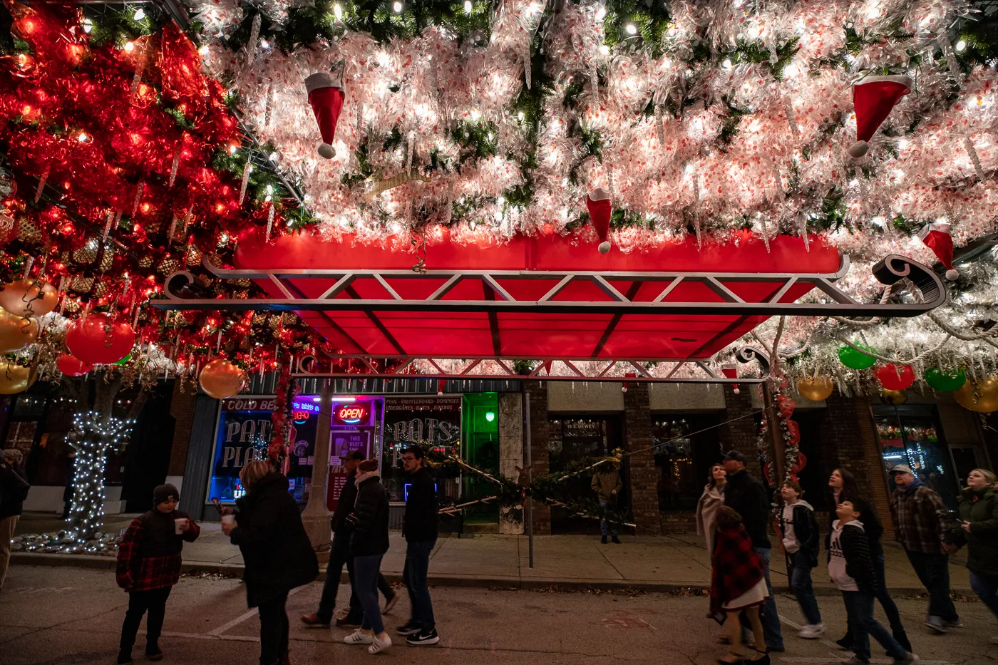 Route 66 Christmas Chute in Sapulpa, Oklahoma