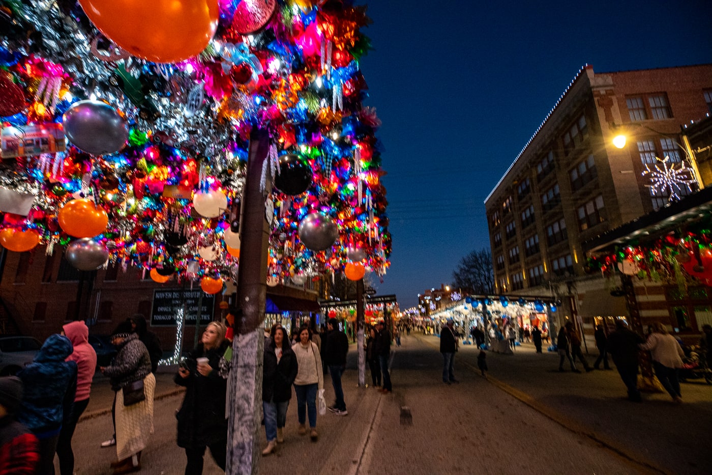 Route 66 Christmas Chute in Sapulpa, Oklahoma