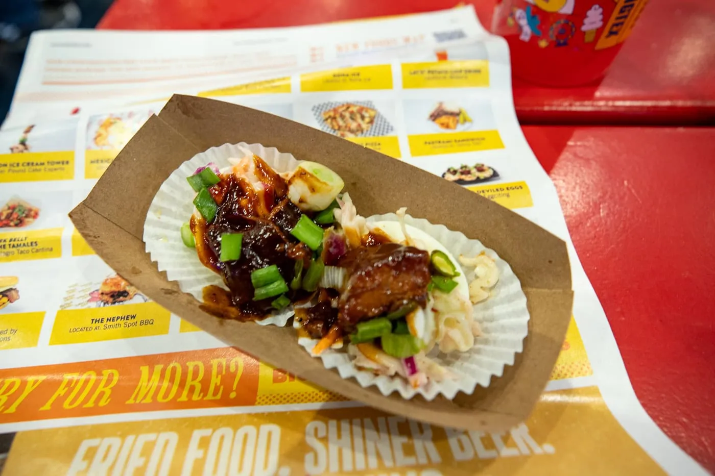 Texas BBQ Rib Deviled Eggs at the State Fair of Texas