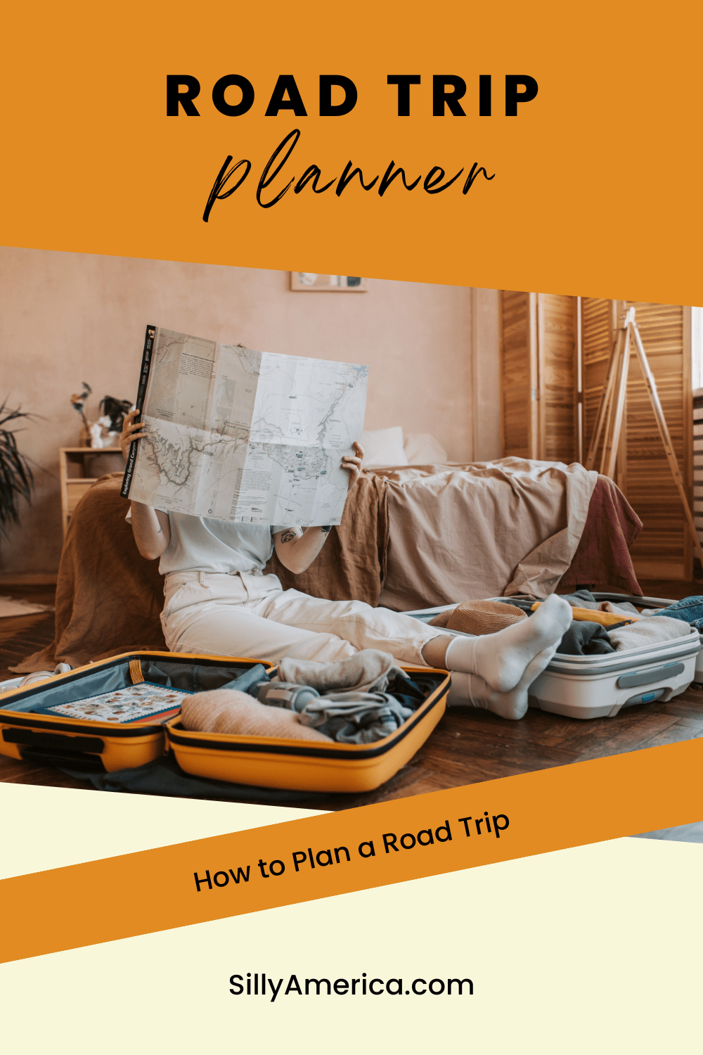 Planning a road trip can be fun, but daunting. You're going to want a plan. This road trip planner walks you through all of the things you need to think about before and during your trip to have the best time possible. You'll find information on how to plan a road trip with multiple stops, what to pack, and everything to see and do! Use our best road trip planner guides and road trip planning tools to make sure you get to your destination and back with no bumps in the road! #RoadTripPlanner