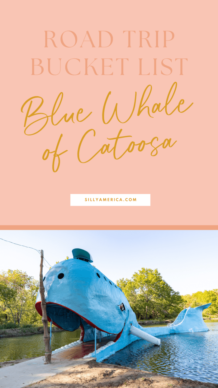 Road Trip Bucket List Ideas - Bucket List Roadside Attractions - Blue Whale of Catoosa