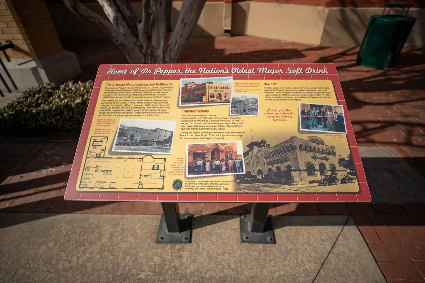 Dr Pepper Museum in Waco, Texas