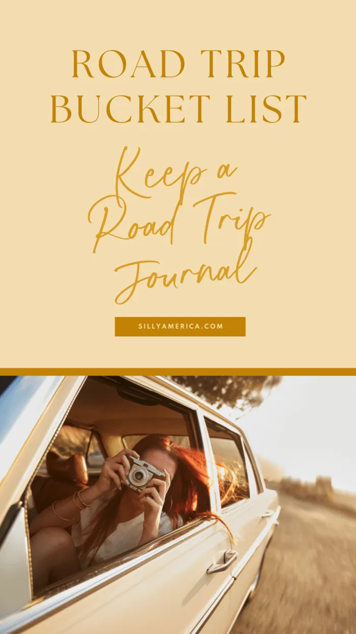Road Trip Bucket List Ideas - Keep a Road Trip Journal
