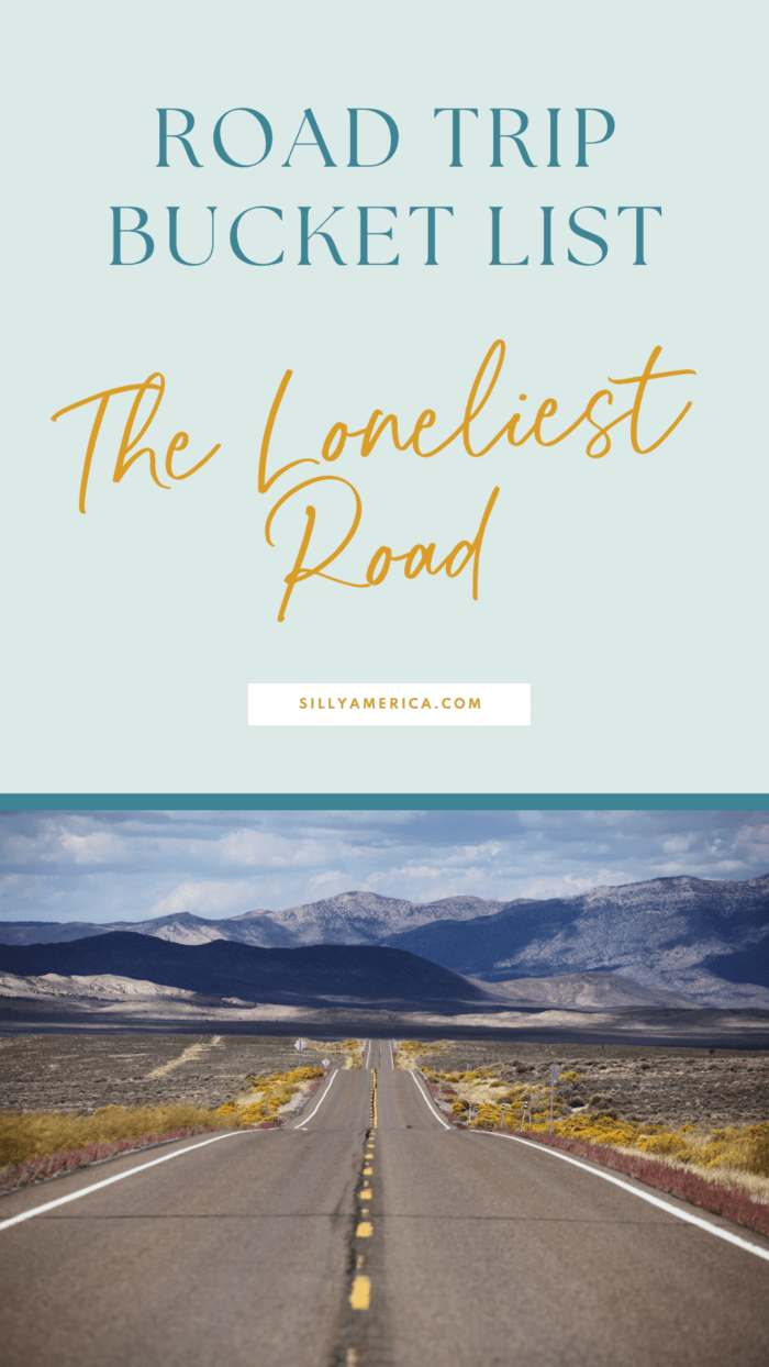 Road Trip Bucket List Ideas - Bucket List Road Trips - The Loneliest Road