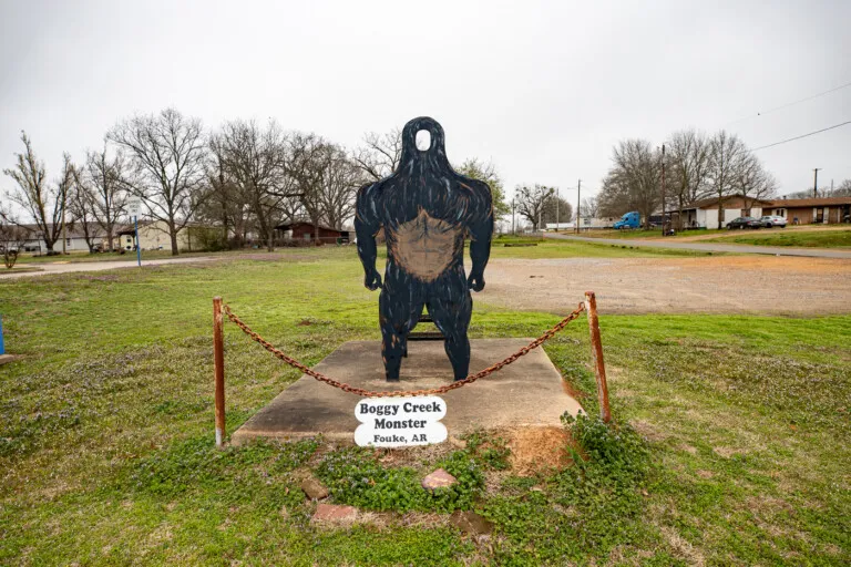 Boggy Creek Monster at Fouke Monster Mart in Fouke, Arkansas