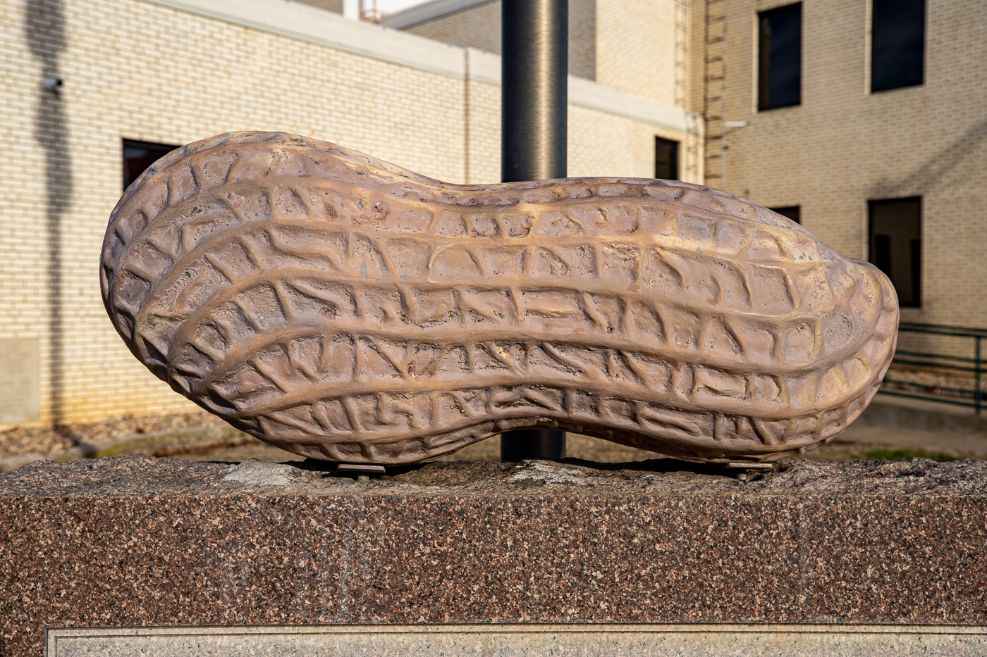 World's Largest Peanut in Durant, Oklahoma roadside attraction