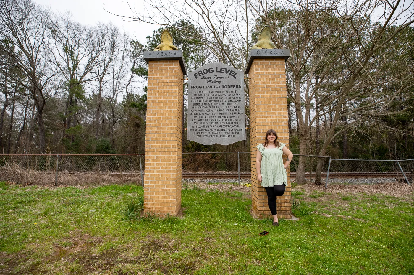 Frog Level in Rodessa, Louisiana