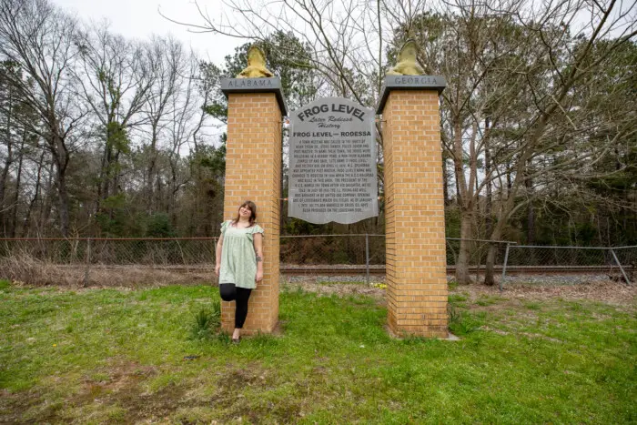 Frog Level in Rodessa, Louisiana