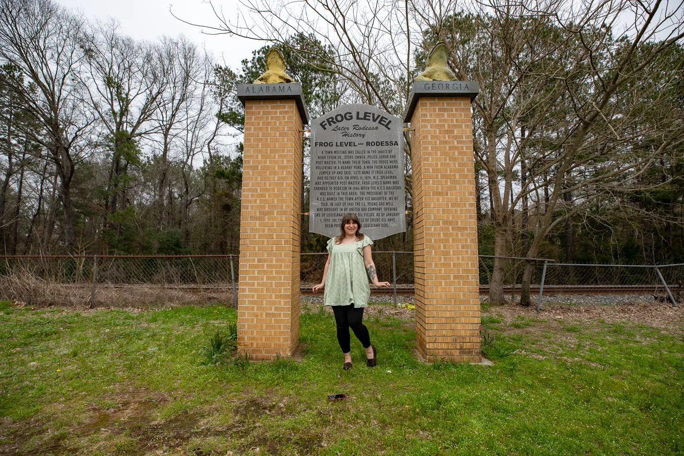 Frog Level in Rodessa, Louisiana