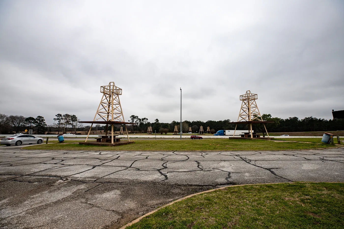 Oil Derrick Picnic Area in Winona, Texas