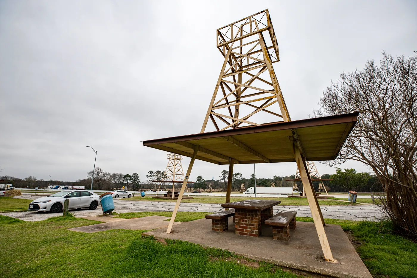 Oil Derrick Picnic Area in Winona, Texas