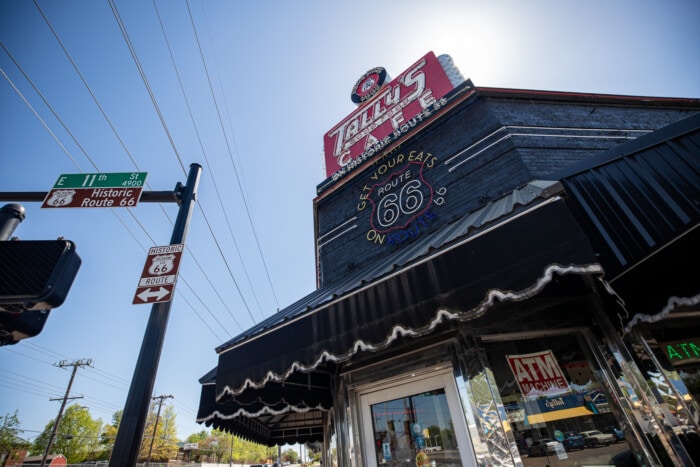 Tally's Good Food Café in Tulsa, Oklahoma Route 66