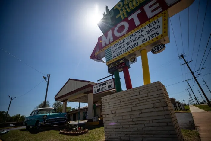 Desert Hills Motel in Tulsa, Oklahoma (Route 66 Motel)