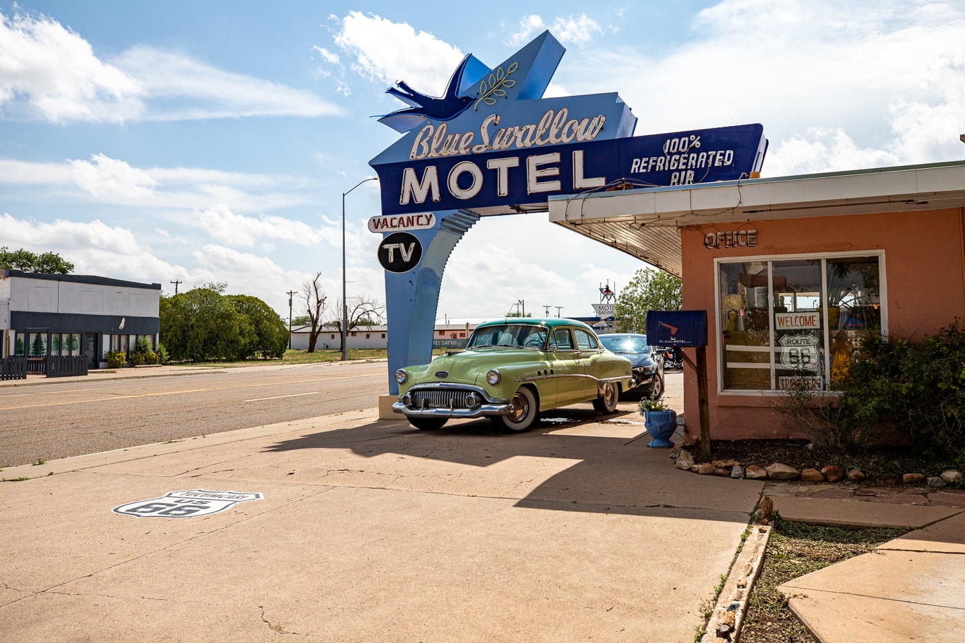 Blue Swallow Motel in Tucumcari, New Mexico (Route 66 Motel)