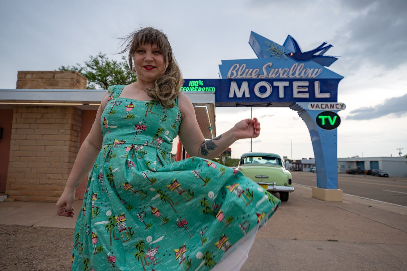 Blue Swallow Motel in Tucumcari, New Mexico (Route 66 Motel)