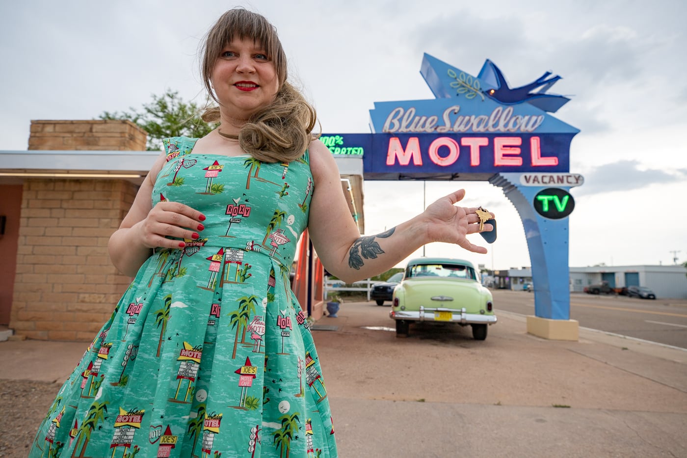 Blue Swallow Motel in Tucumcari, New Mexico (Route 66 Motel)