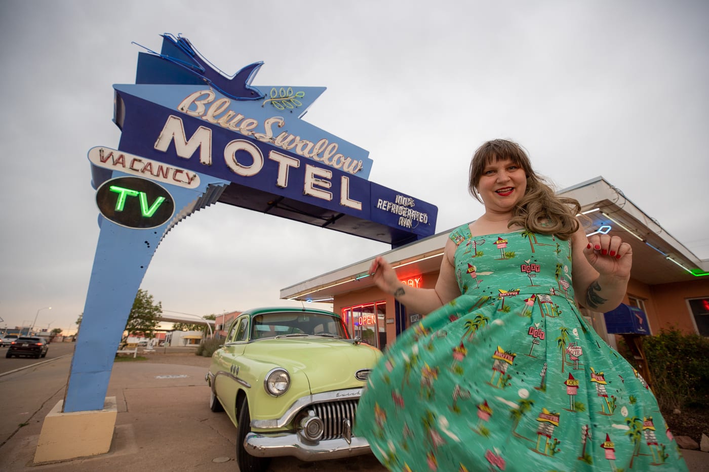 Blue Swallow Motel in Tucumcari, New Mexico (Route 66 Motel)