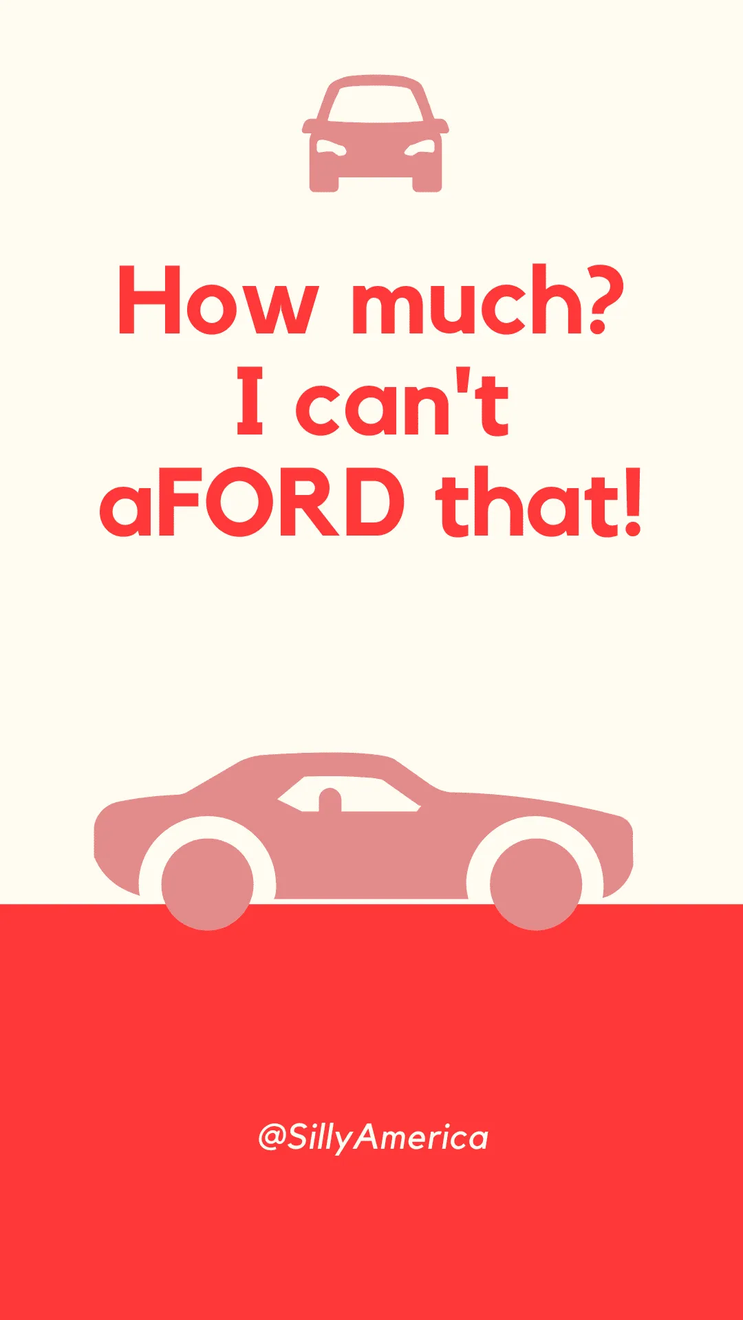 How much? I can't aFORD that! - Car Puns to fuel your road trip content!
