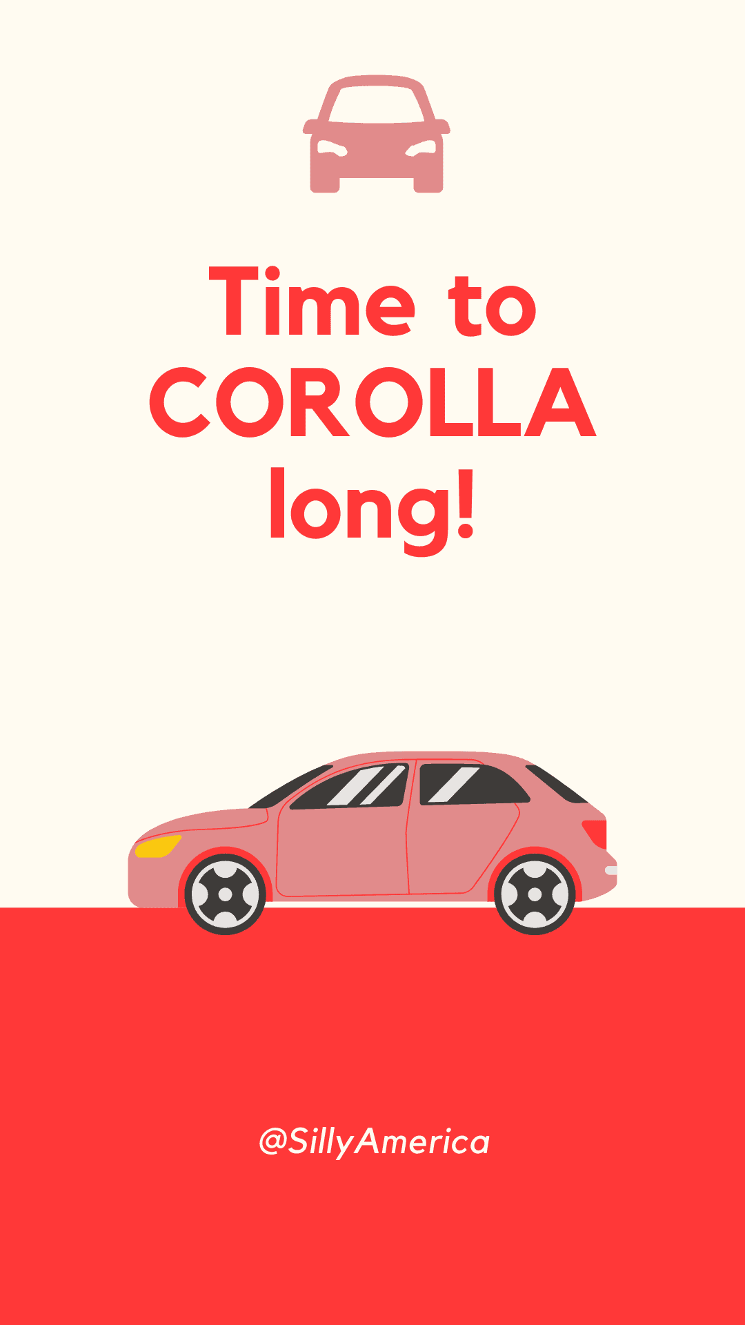 Time to COROLLA long! - Car Puns to fuel your road trip content!