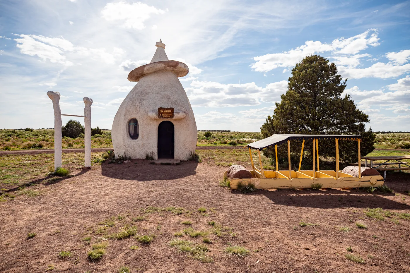 School - I Telluride Teacher - at Flintstones Bedrock City in Williams, Arizona