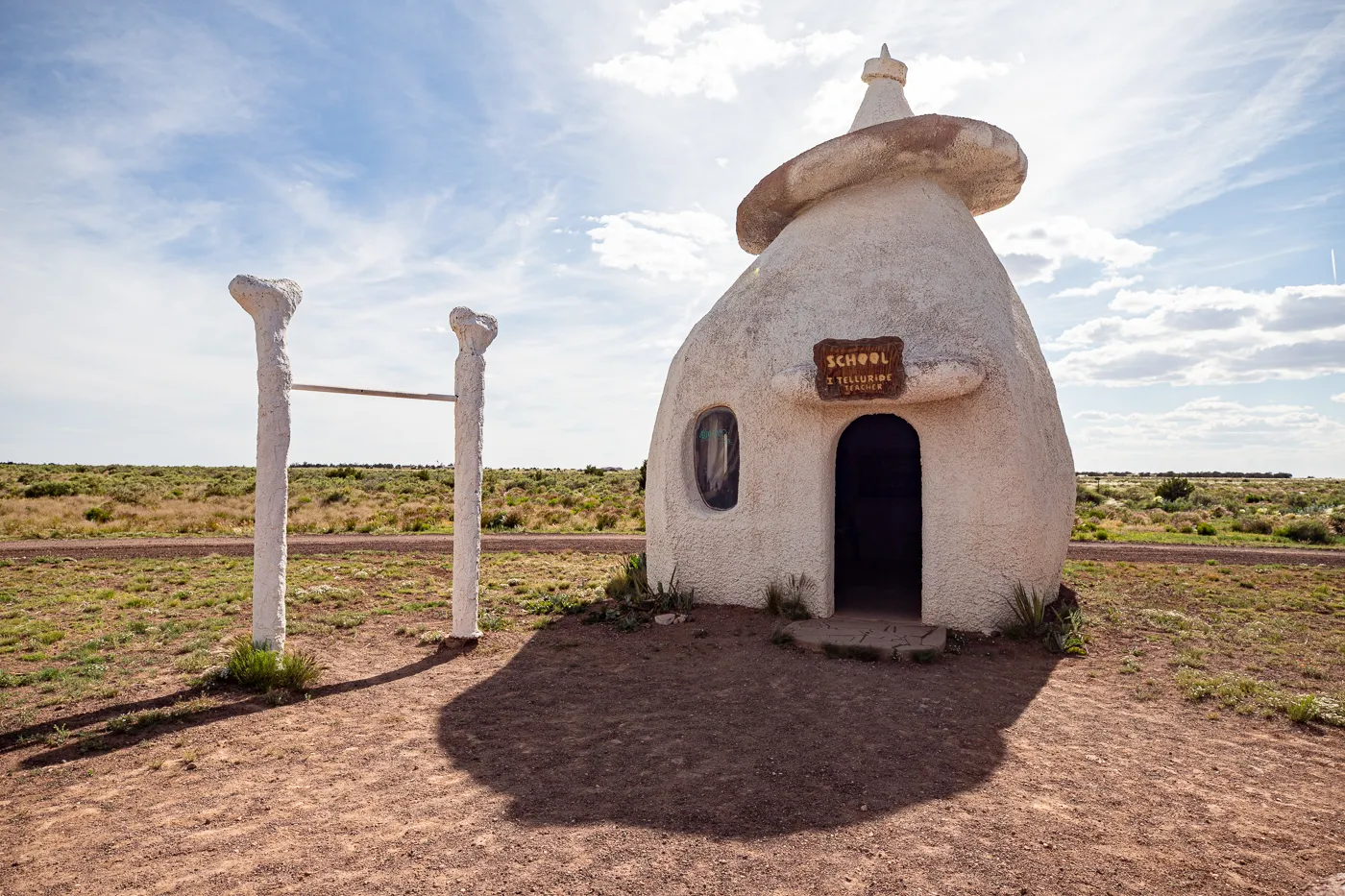 School - I Telluride Teacher - at Flintstones Bedrock City in Williams, Arizona