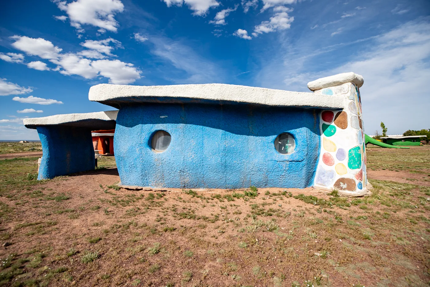 Fred's House at Flintstones Bedrock City in Williams, Arizona