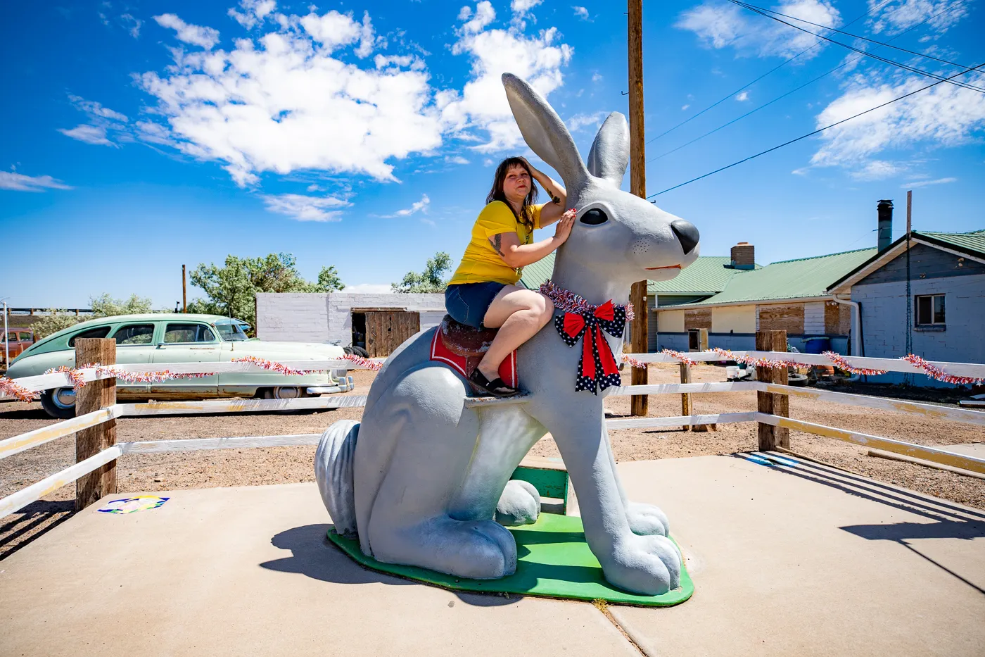 Jack Rabbit Trading Post in Joseph City, Arizona - Route 66 Roadside Attraction