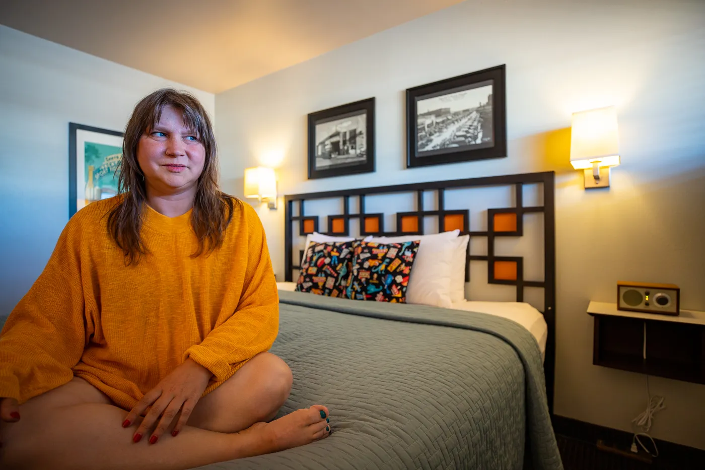 Hotel Room at Motel Safari in Tucumcari, New Mexico (Route 66 Motel)