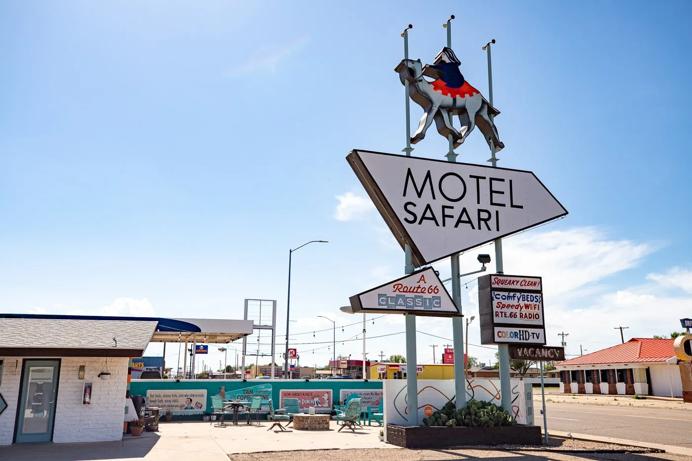 Motel Safari in Tucumcari, New Mexico (Route 66 Motel)