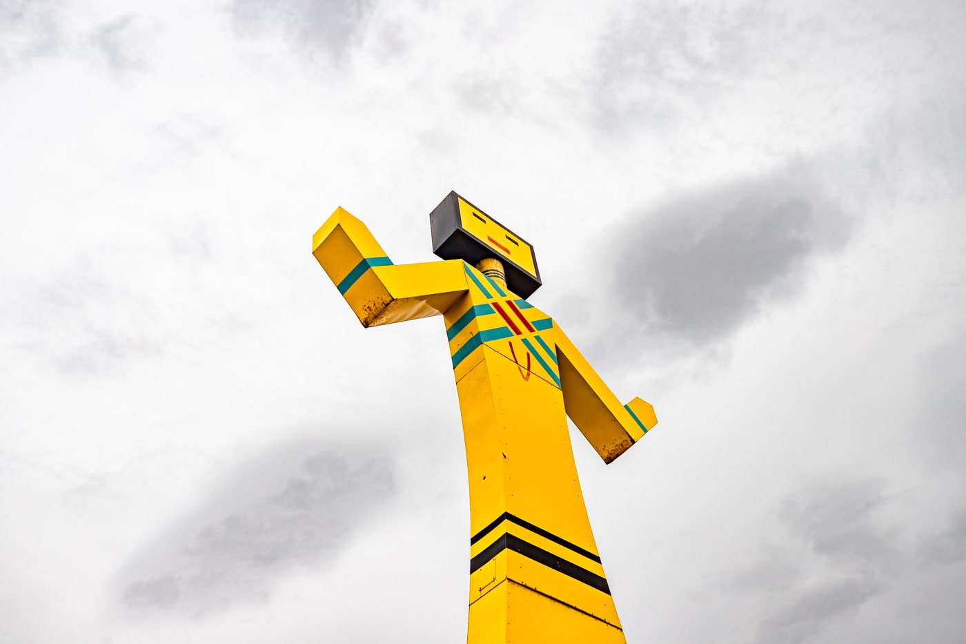 Big Kachina Statue in Gallup, New Mexico Route 66 Roadside Attraction