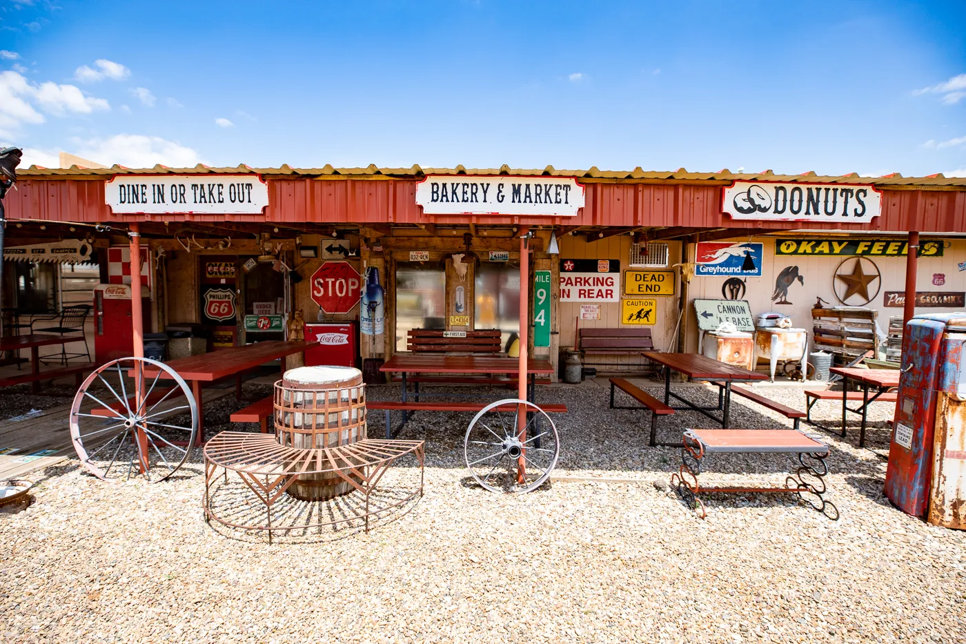 Tucumcari Ranch Supply & Watson's BBQ in New Mexico