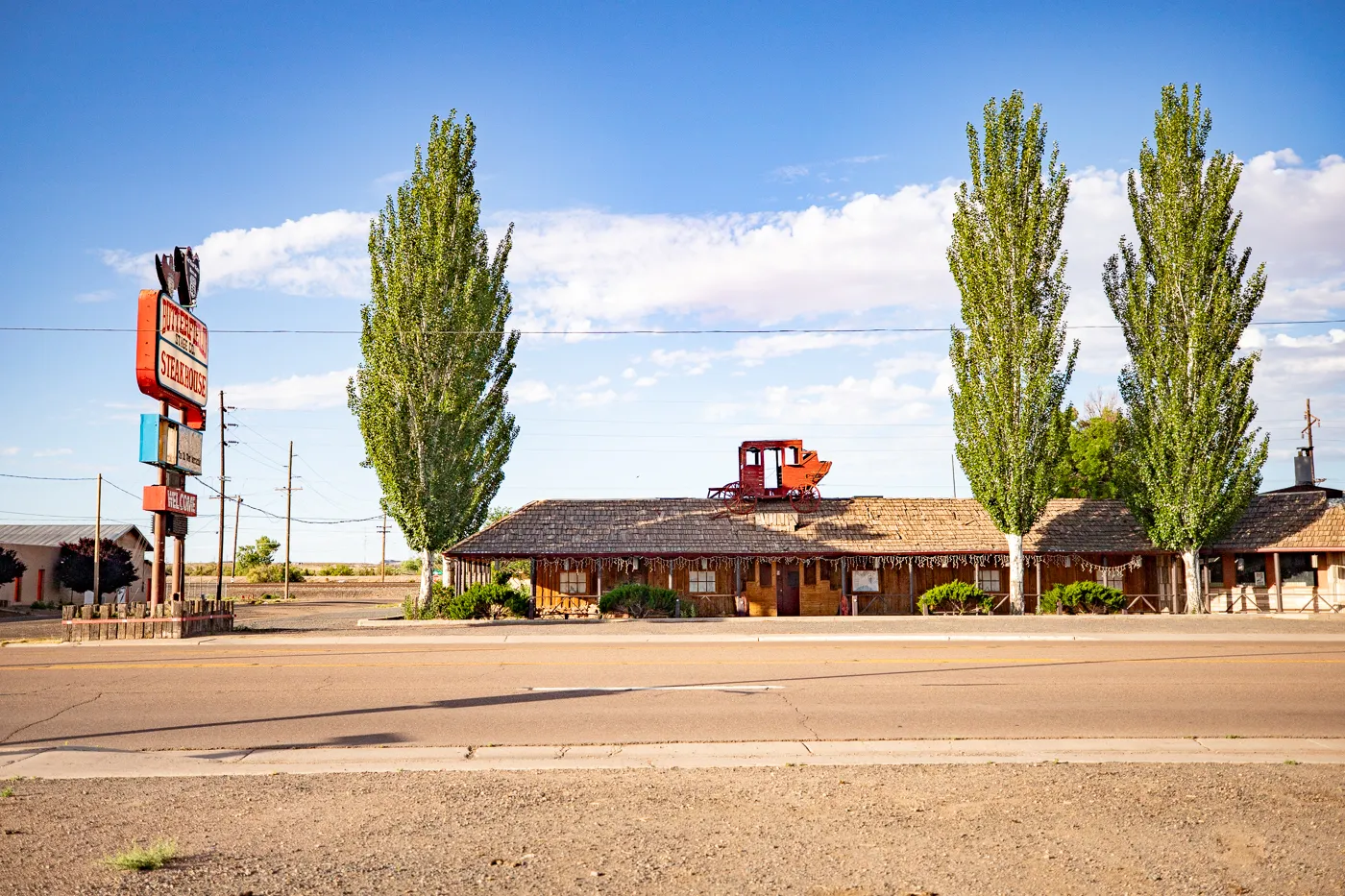 Butterfield Stage Co Steak House in Holbrook, Arizona - Route 66 Restaurant
