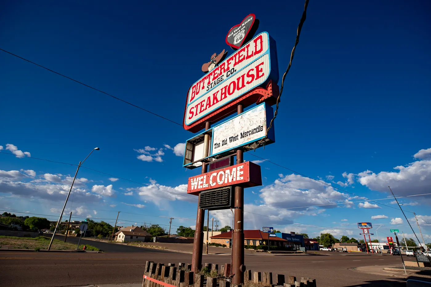 Butterfield Stage Co Steak House in Holbrook, Arizona - Route 66 Restaurant