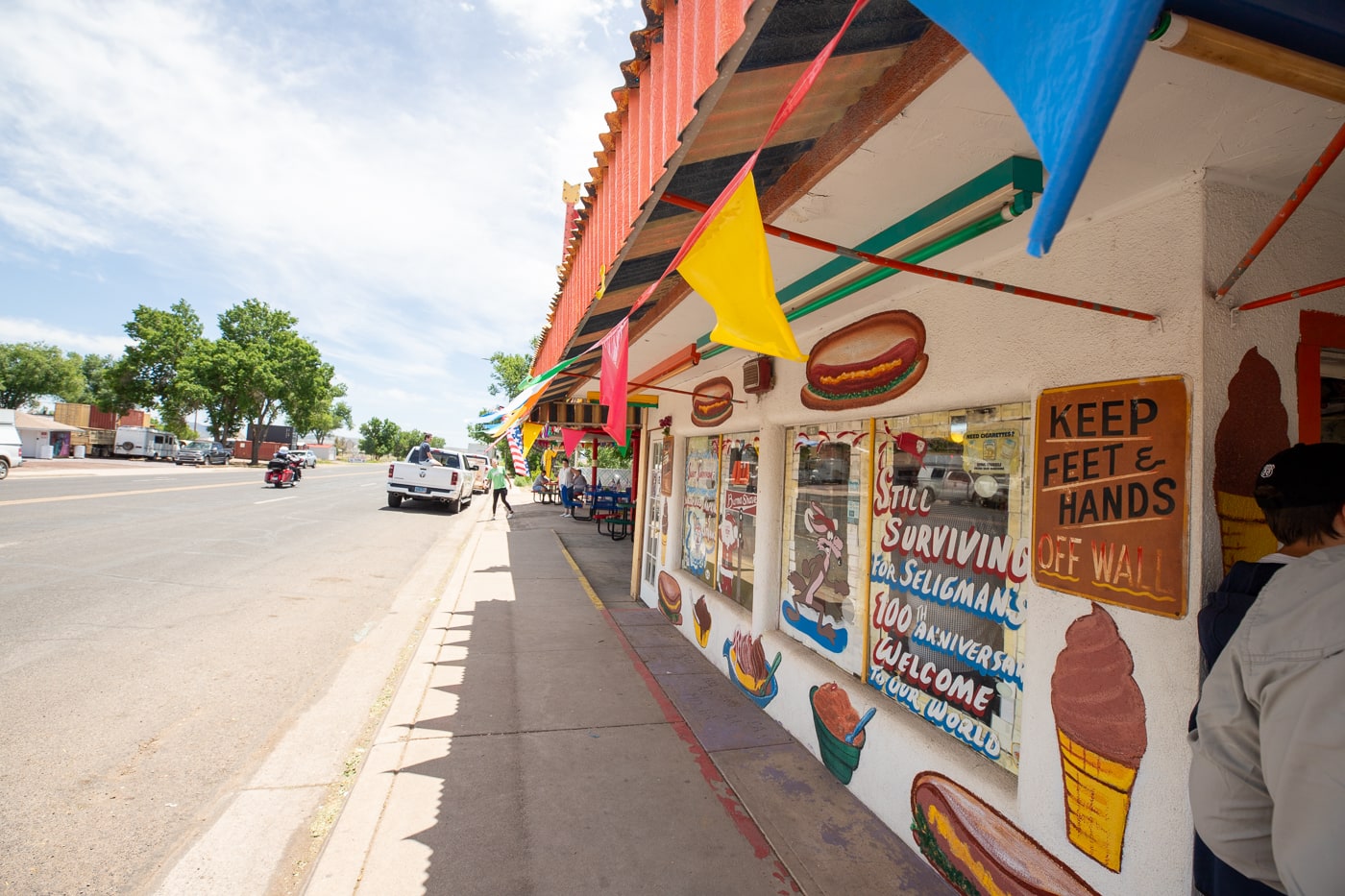 Delgadillo’s Snow Cap in Seligman, Arizona - Route 66 restaurant and Drive-In Diner