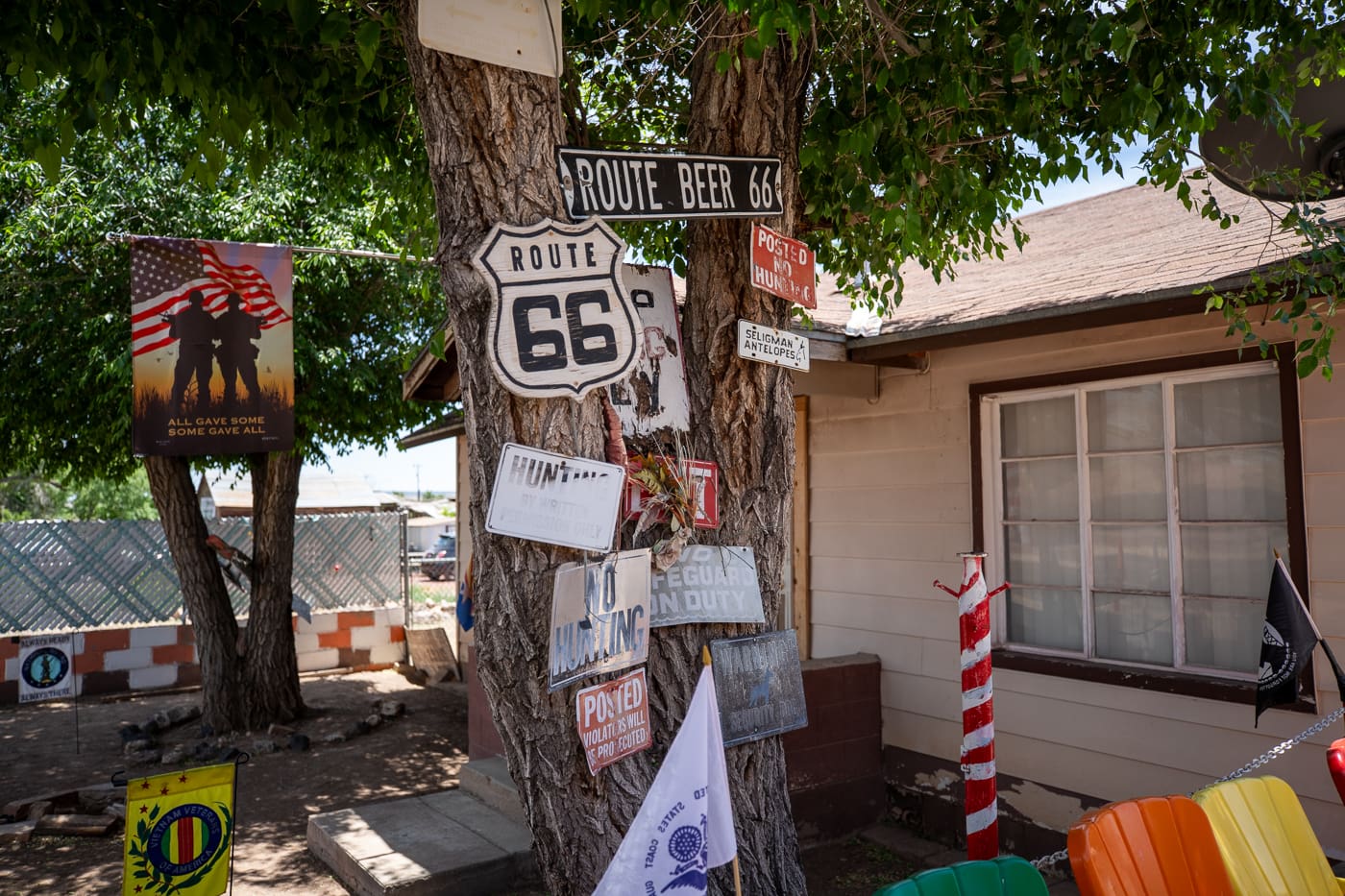 Delgadillo’s Snow Cap in Seligman, Arizona - Route 66 restaurant and Drive-In Diner