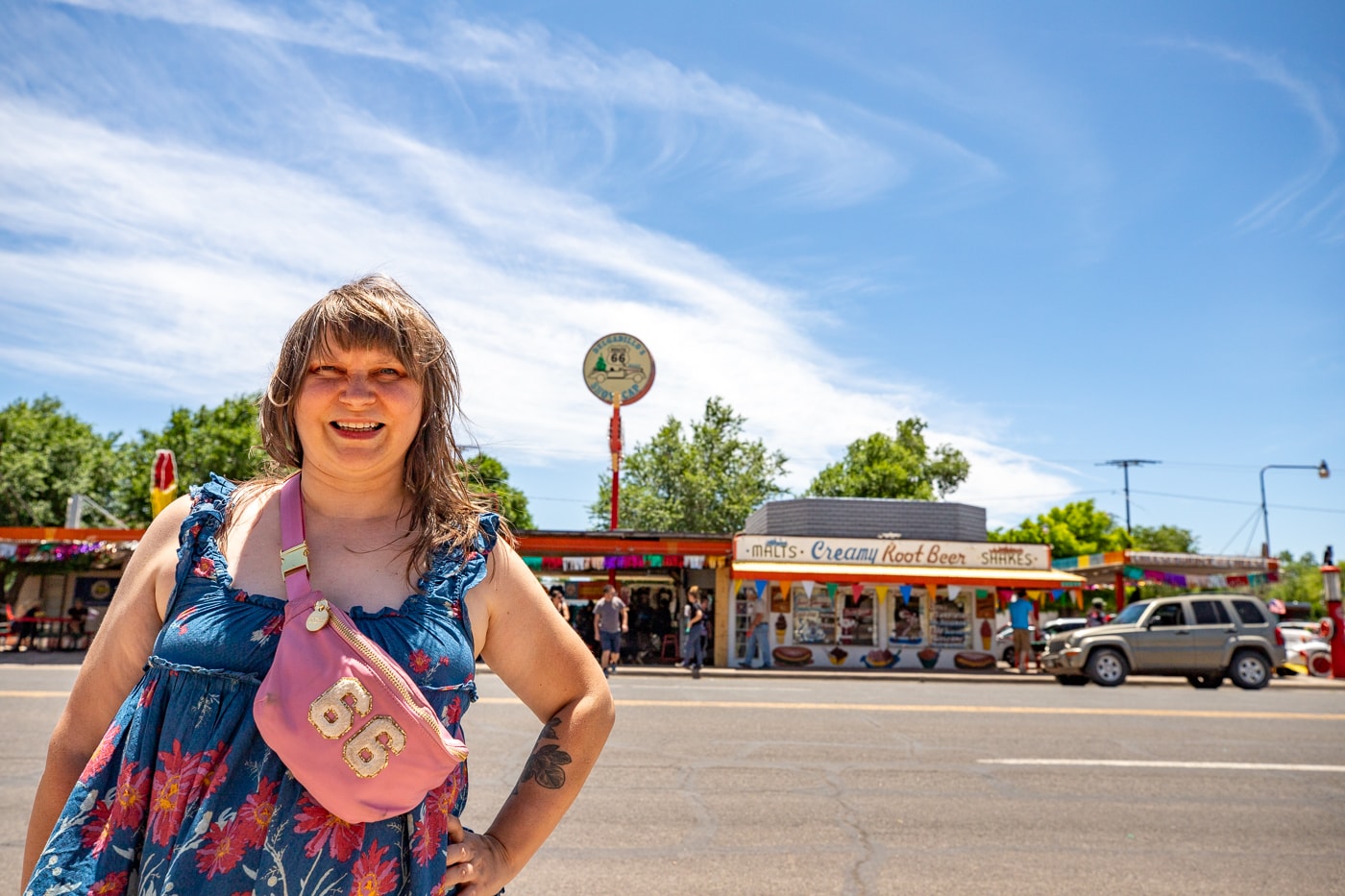 Delgadillo’s Snow Cap in Seligman, Arizona - Route 66 restaurant and Drive-In Diner