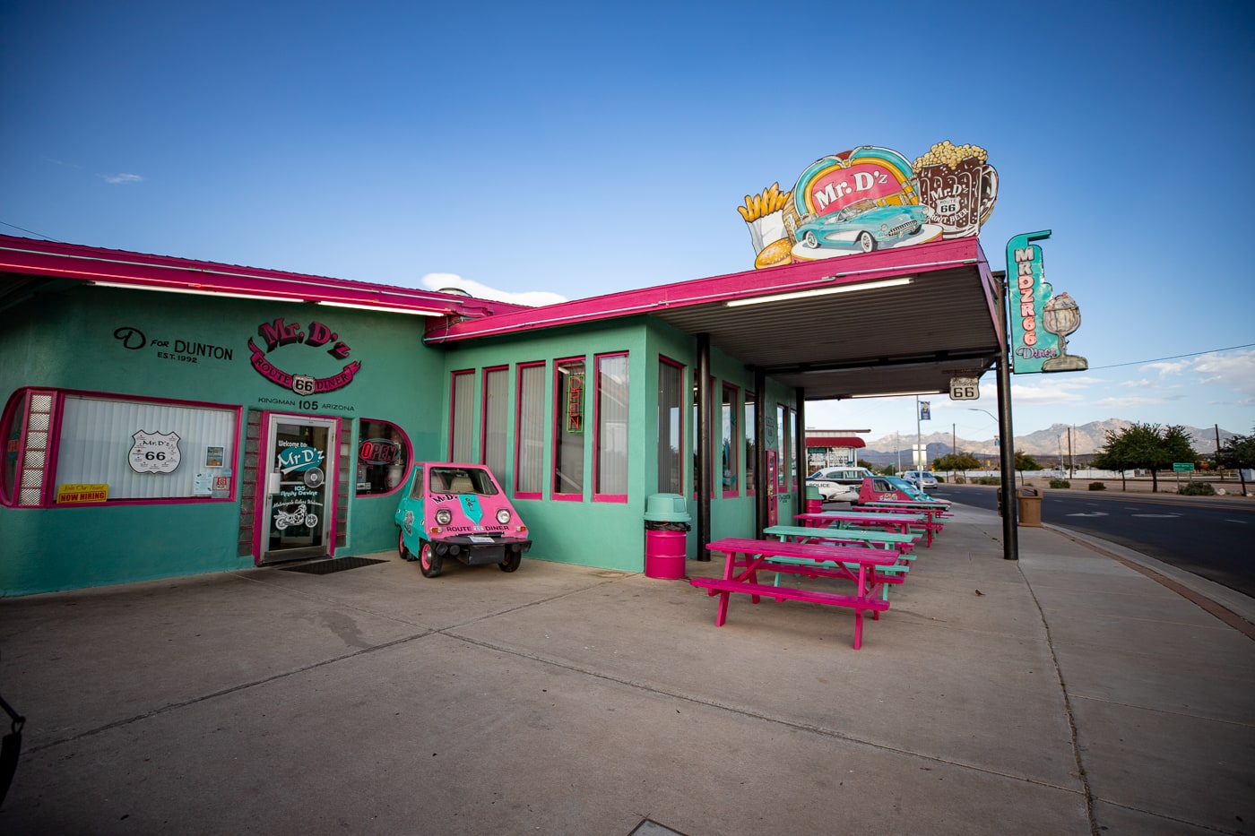 Mr D'z Route 66 Diner in Kingman, Arizona