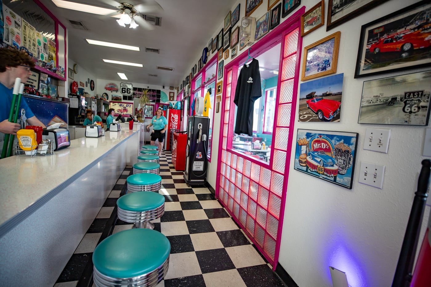 Mr D'z Route 66 Diner in Kingman, Arizona