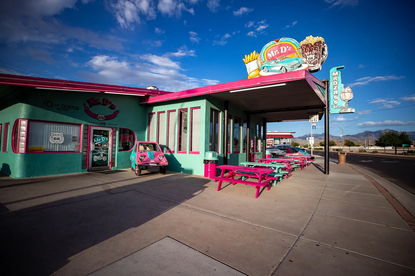 Mr D'z Route 66 Diner in Kingman, Arizona