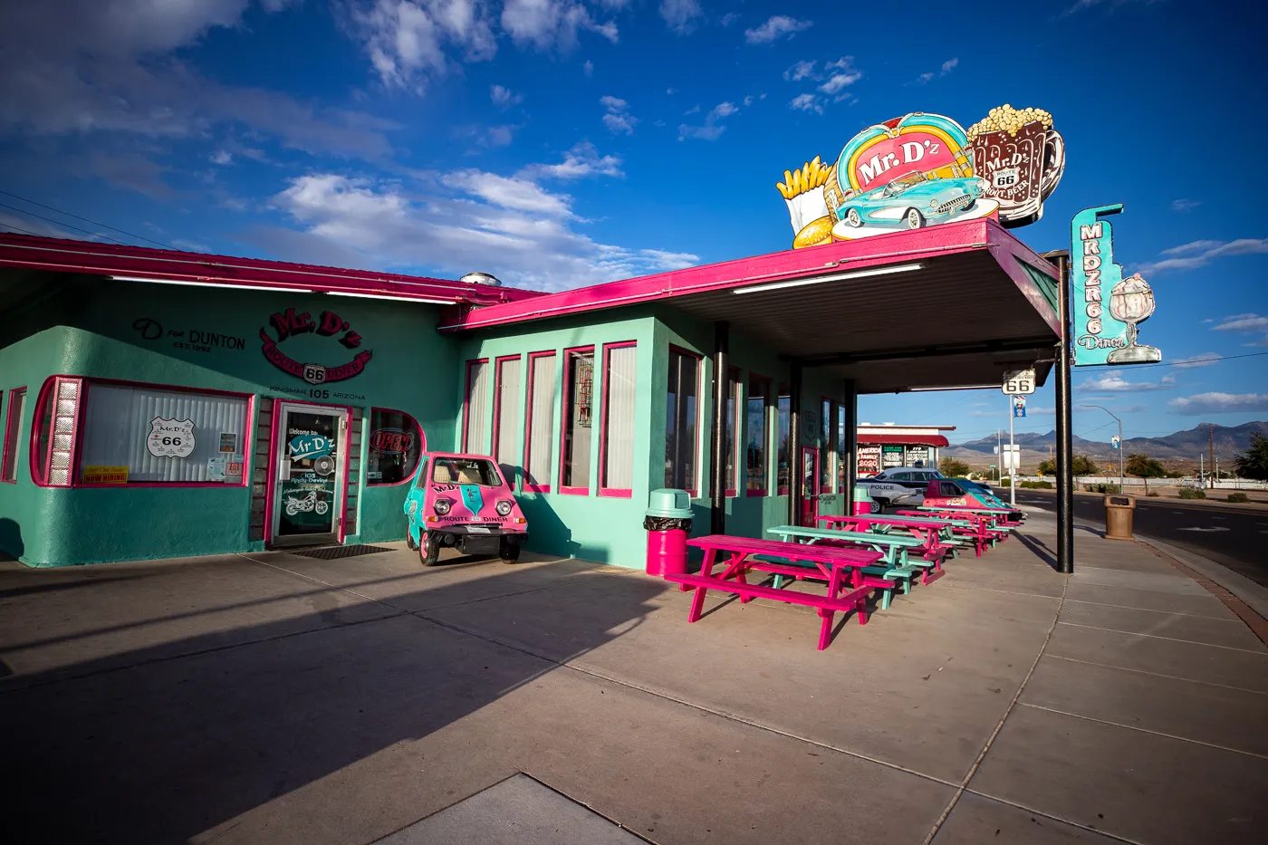 Mr D'z Route 66 Diner in Kingman, Arizona