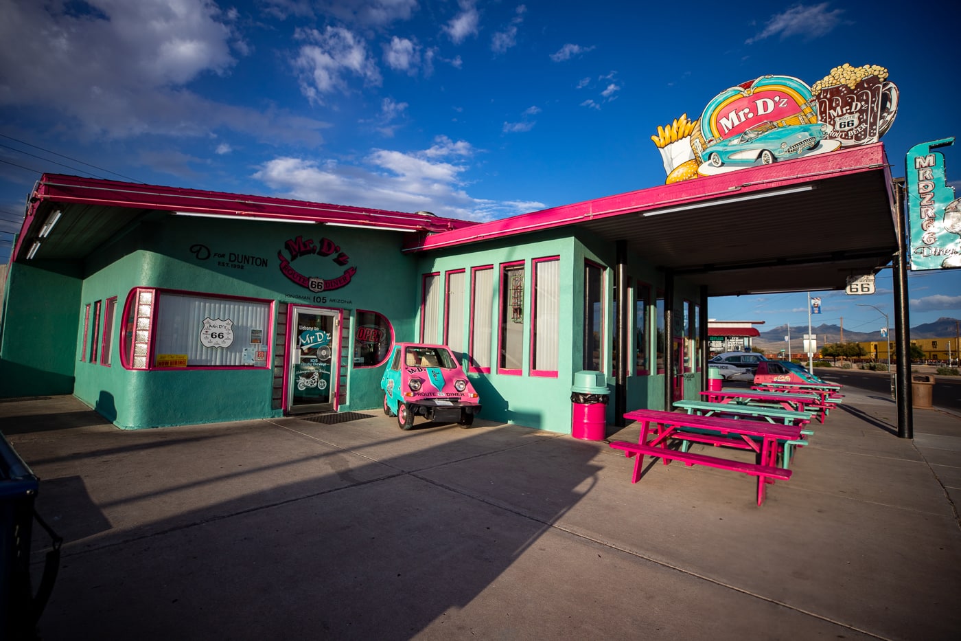 Mr D'z Route 66 Diner in Kingman, Arizona