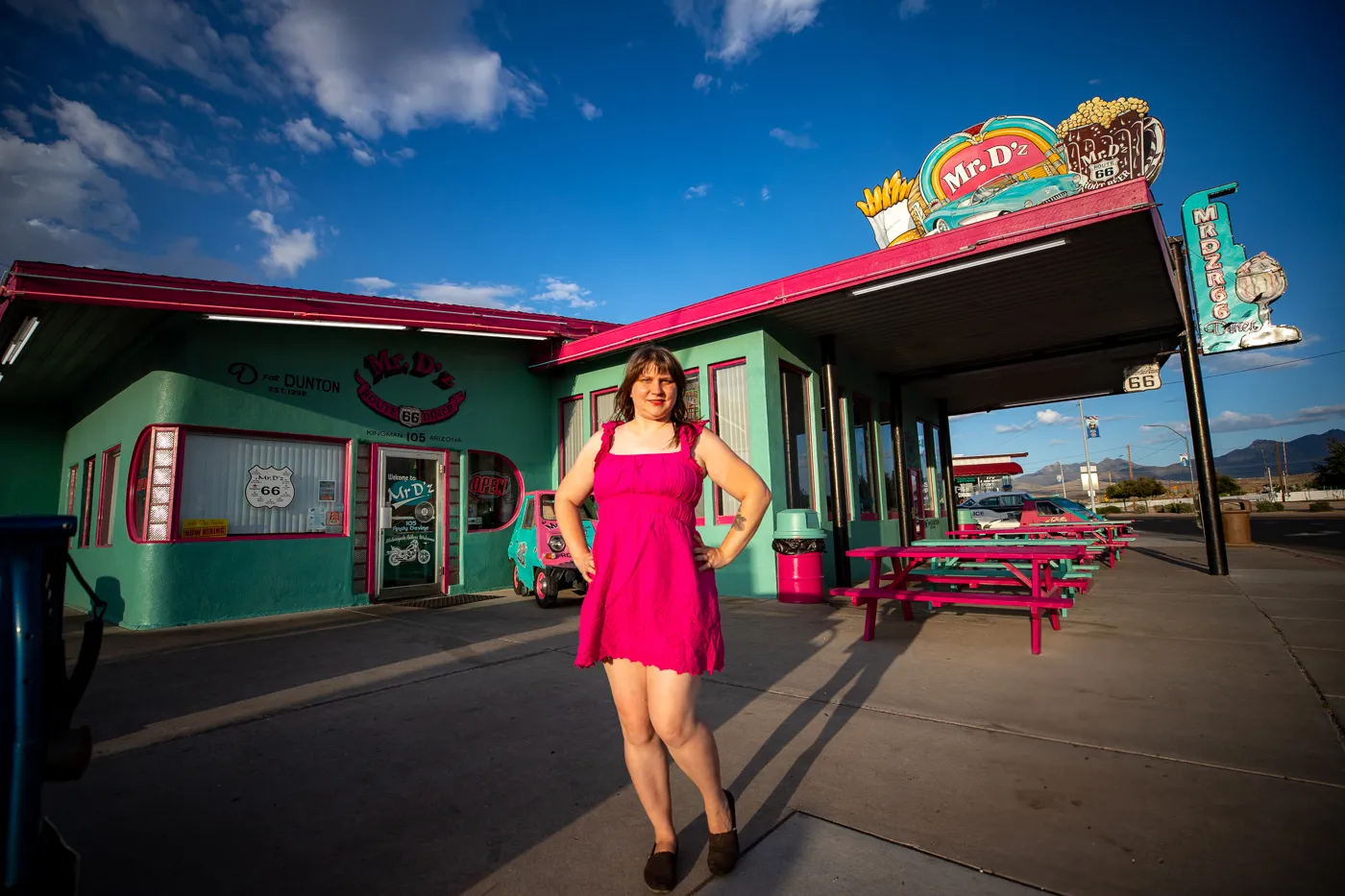 Mr D'z Route 66 Diner in Kingman, Arizona