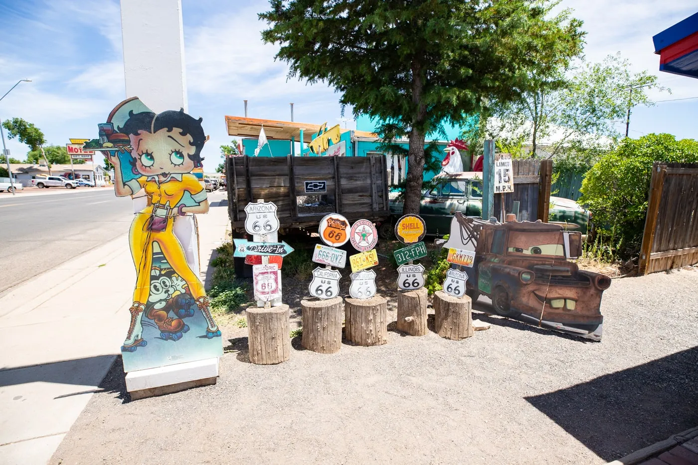 Angel & Vilma Delgadillo's Original Route 66 Gift Shop in Seligman, Arizona Route 66 Museum and Gift Shop