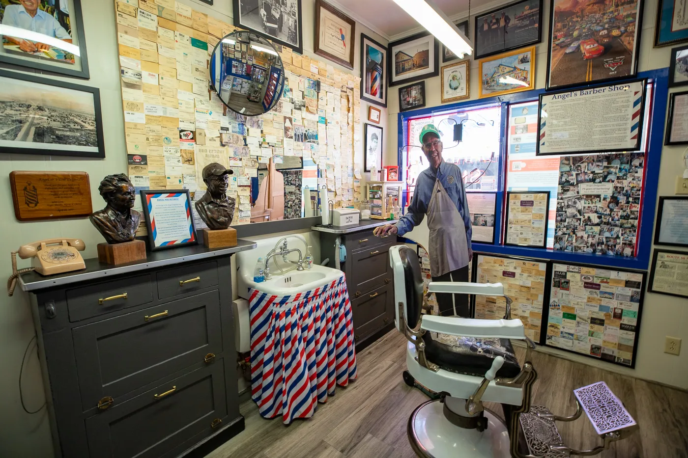 Angel & Vilma Delgadillo's Original Route 66 Gift Shop in Seligman, Arizona Route 66 Museum and Gift Shop