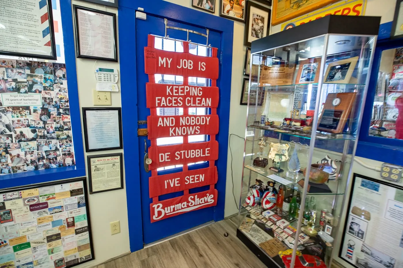 Angel & Vilma Delgadillo's Original Route 66 Gift Shop in Seligman, Arizona Route 66 Museum and Gift Shop