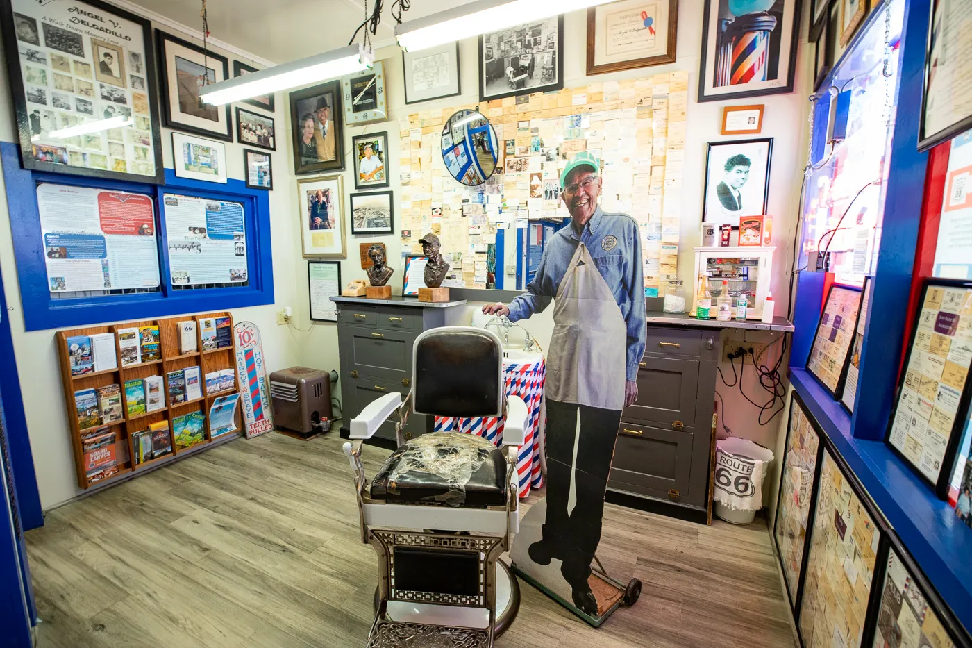 Angel & Vilma Delgadillo's Original Route 66 Gift Shop in Seligman, Arizona Route 66 Museum and Gift Shop