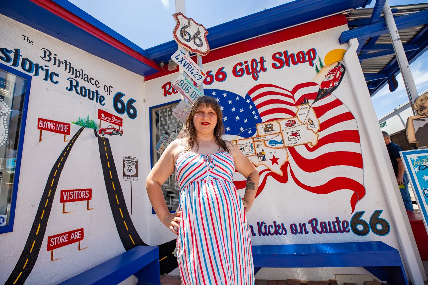 Angel & Vilma Delgadillo's Original Route 66 Gift Shop in Seligman, Arizona Route 66 Museum and Gift Shop